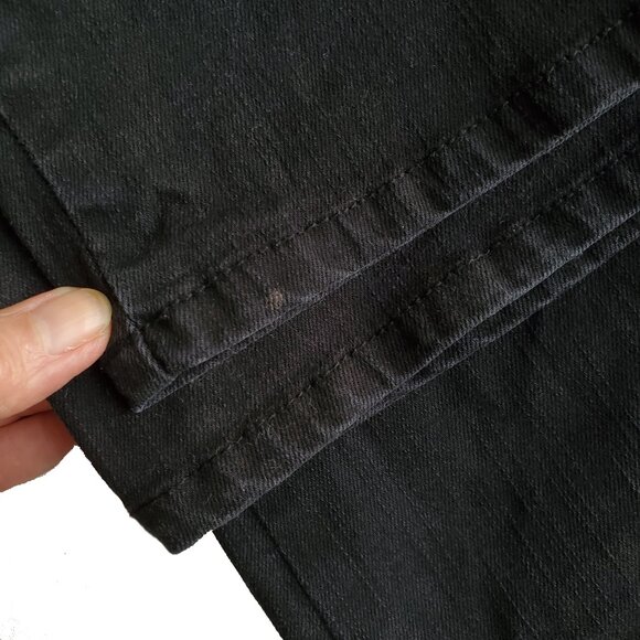 Focus Lifestyle Bootcut Midrise Stretchy Black Jeans Size 4 - Picture 12 of 13